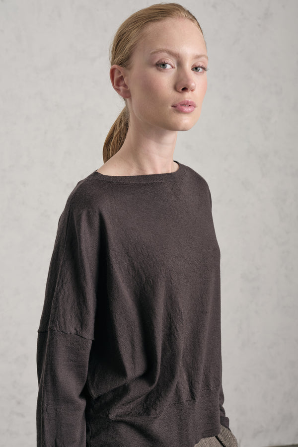 Comfort fit jumper in extra-fine merino wool | 1019.CFDTRE19543.06