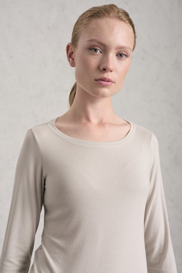 T-shirt slim fit in jersey di modal stretch | 1019.CFDTREI182.01