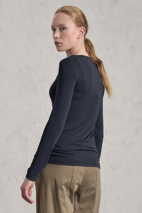 T-shirt slim fit in jersey di modal stretch | 1019.CFDTREI182.05