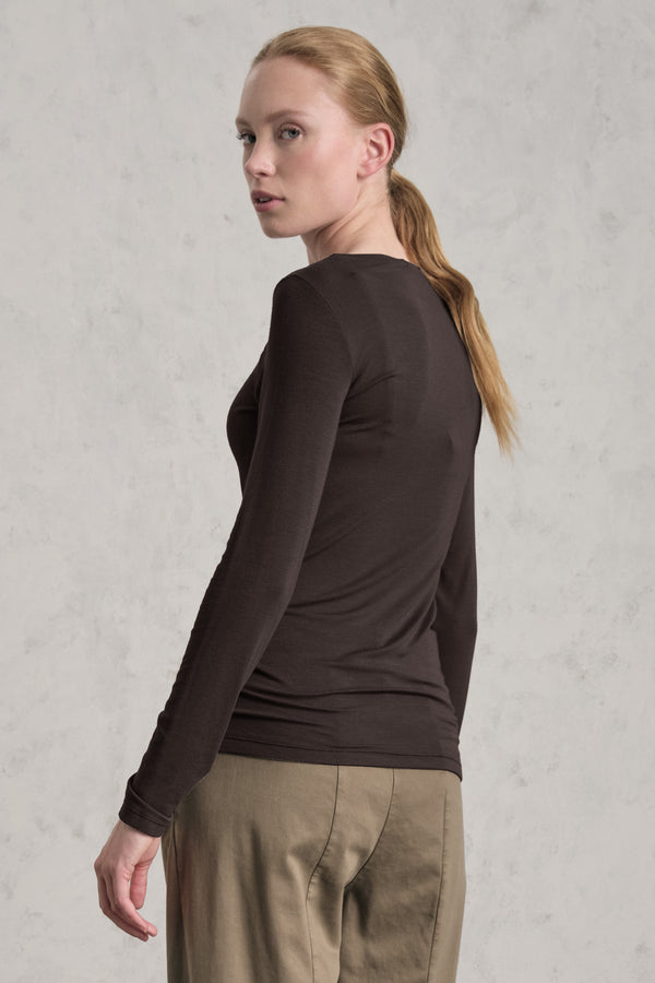 T-shirt slim fit in jersey di modal stretch | 1019.CFDTREI182.06