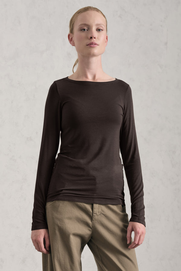 T-shirt slim fit in jersey di modal stretch | 1019.CFDTREI182.06