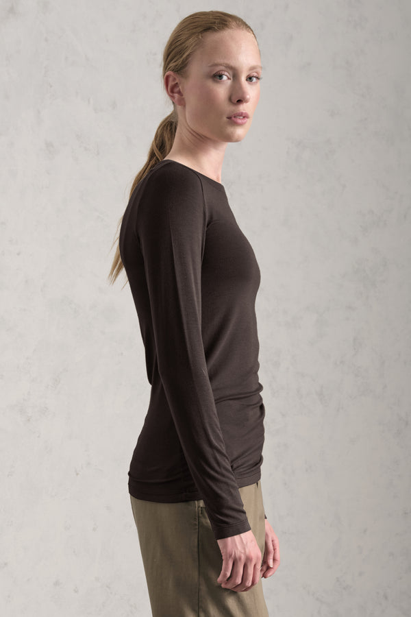T-shirt slim fit in jersey di modal stretch | 1019.CFDTREI182.06