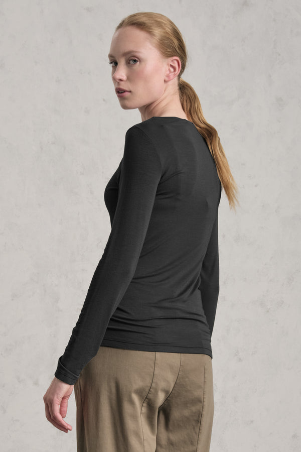 T-shirt slim fit in jersey di modal stretch | 1019.CFDTREI182.10