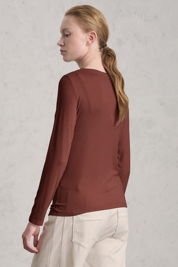 T-shirt slim fit in jersey di modal stretch | 1019.CFDTREI182.18