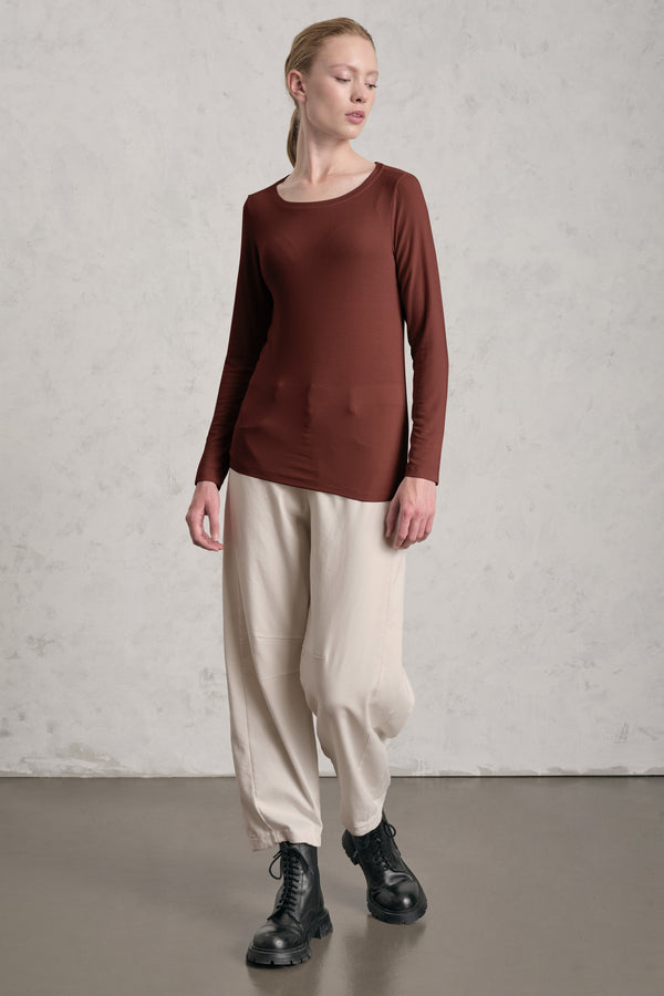 T-shirt slim fit in jersey di modal stretch | 1019.CFDTREI182.18