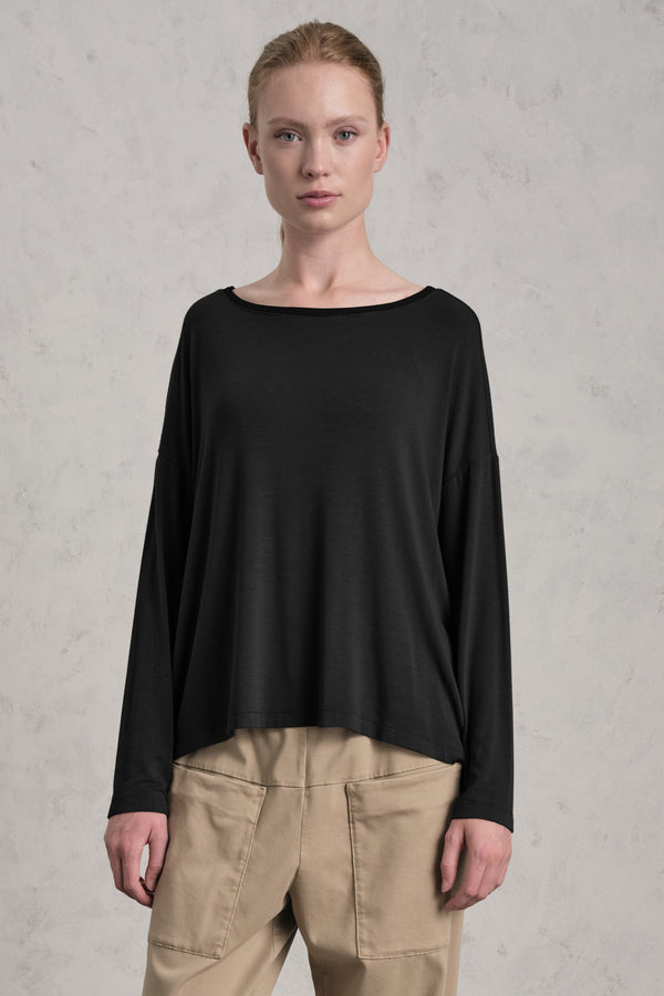 T-shirt oversize in jersey di modal stretch | 1019.CFDTREI184.10