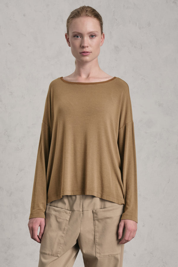 T-shirt oversize in jersey di modal stretch | 1019.CFDTREI184.22
