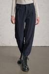 Pantalone comfort fit con spacchetti fondo gamba in costina di velluto in viscosa e cotone stretch g | 1019.CFDTREP255.05