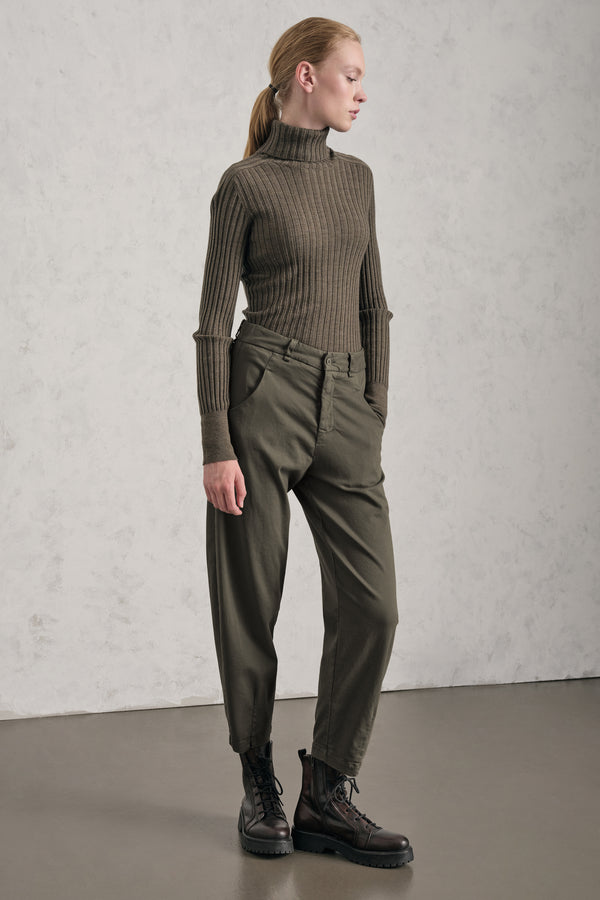 Pantalone comfort fit in tencel, modal e cotone stretch | 1019.CFDTRER272.04