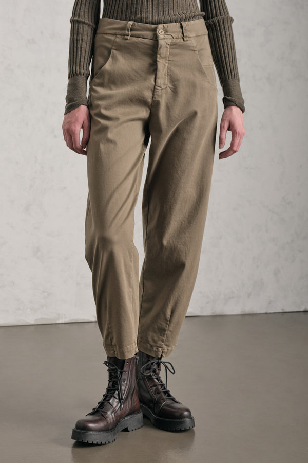 Comfort fit trousers in tencel, modal and stretch cotton | 1019.CFDTRER272.16