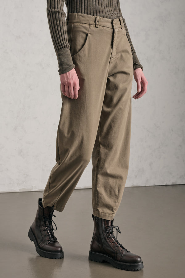 Comfort fit trousers in tencel, modal and stretch cotton | 1019.CFDTRER272.16