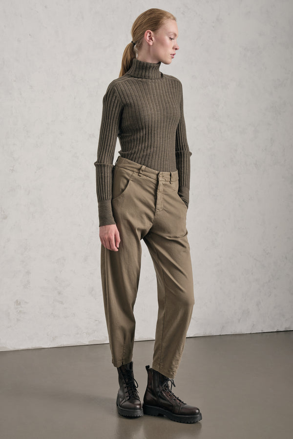Comfort fit trousers in tencel, modal and stretch cotton | 1019.CFDTRER272.16