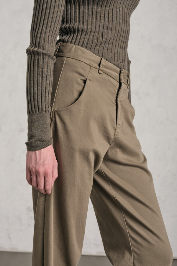 Comfort fit trousers in tencel, modal and stretch cotton | 1019.CFDTRER272.16
