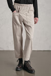 Pantalone comfort fit con tasche davanti in viscosa e cotone stretch. elastico in vita | 1019.CFDTRER273.01