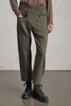 Pantalone comfort fit con tasche davanti in viscosa e cotone stretch. elastico in vita | 1019.CFDTRER273.04