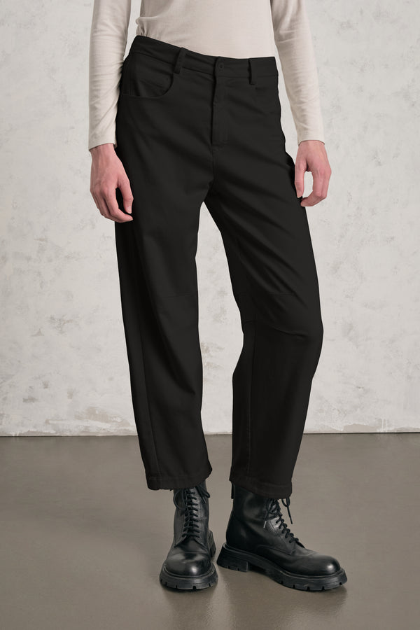 Pantalone a 5 tasche comfort fit con taglio ergonomico in tencel, modal e cotone stretch | 1019.CFDTRER274.10