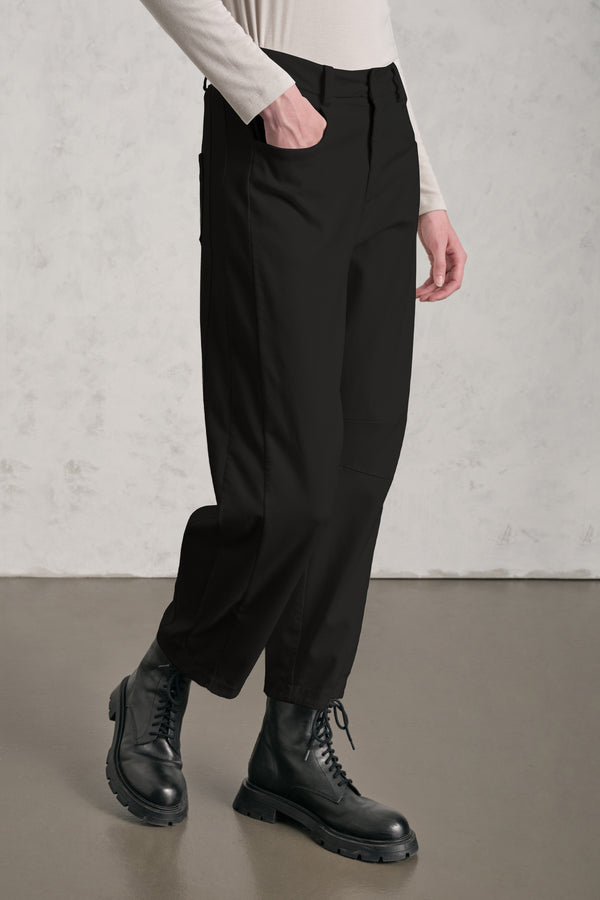 Pantalone a 5 tasche comfort fit con taglio ergonomico in tencel, modal e cotone stretch | 1019.CFDTRER274.10