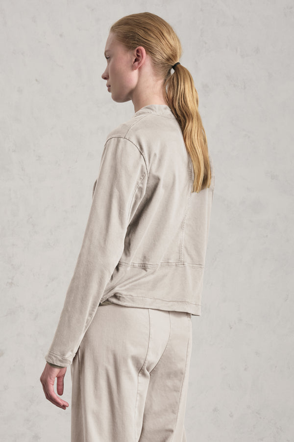 Giacchina in tencel, modal e cotone stretch | 1019.CFDTRER275.01