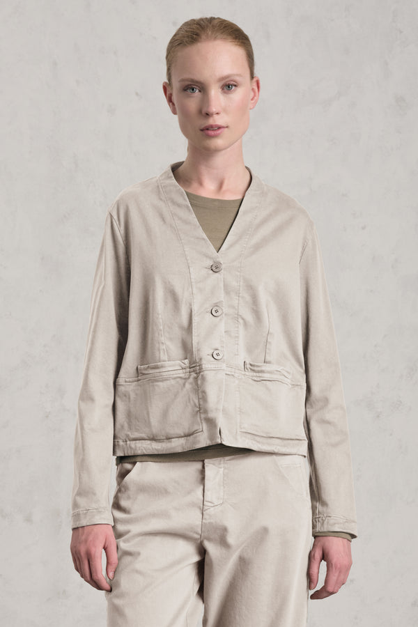Giacchina in tencel, modal e cotone stretch | 1019.CFDTRER275.01