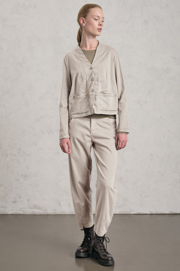 Giacchina in tencel, modal e cotone stretch | 1019.CFDTRER275.01