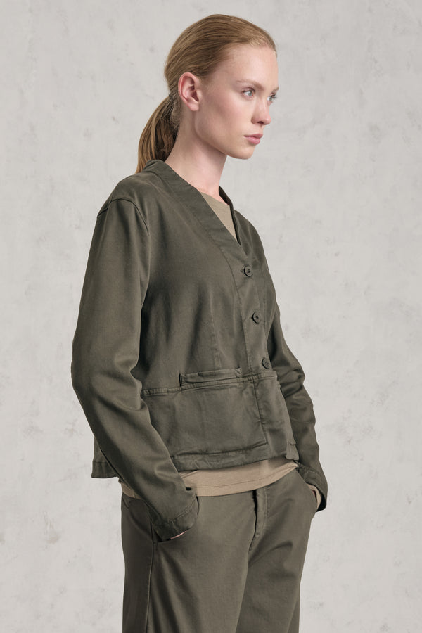 Giacchina in tencel, modal e cotone stretch | 1019.CFDTRER275.04