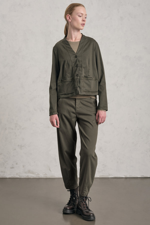 Giacchina in tencel, modal e cotone stretch | 1019.CFDTRER275.04