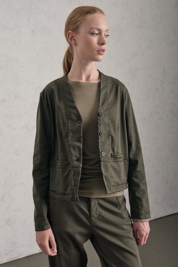 Jacke aus elastischer Tencel-Modal-Baumwolle | 1019.CFDTRER275.04