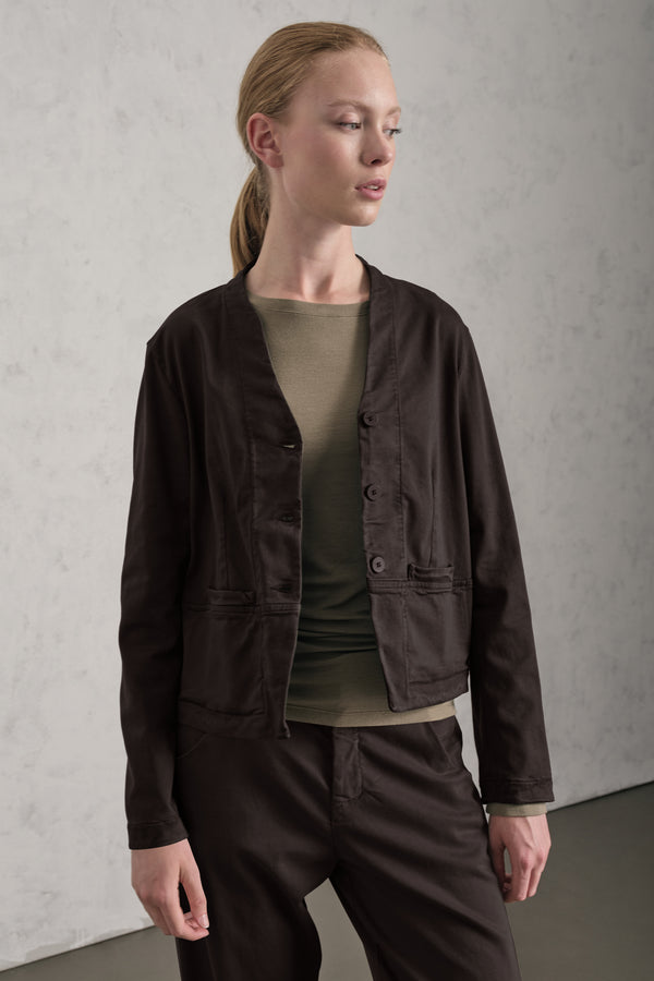 Jacke aus elastischer Tencel-Modal-Baumwolle | 1019.CFDTRER275.06