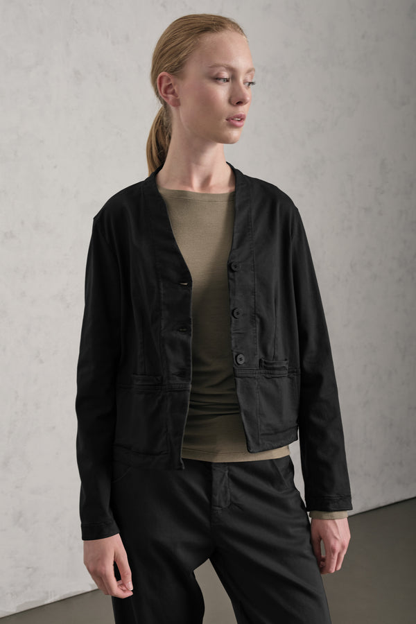 Jacke aus elastischer Tencel-Modal-Baumwolle | 1019.CFDTRER275.10