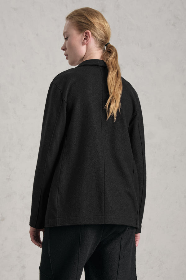 Regulär geschnittene Jacke aus Wolltuch | 1019.CFDTREU302.10