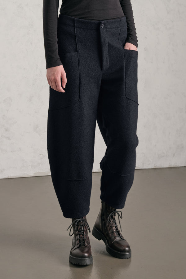 Weit geschnittene Hose aus Wolltuch | 1019.CFDTREU303.05