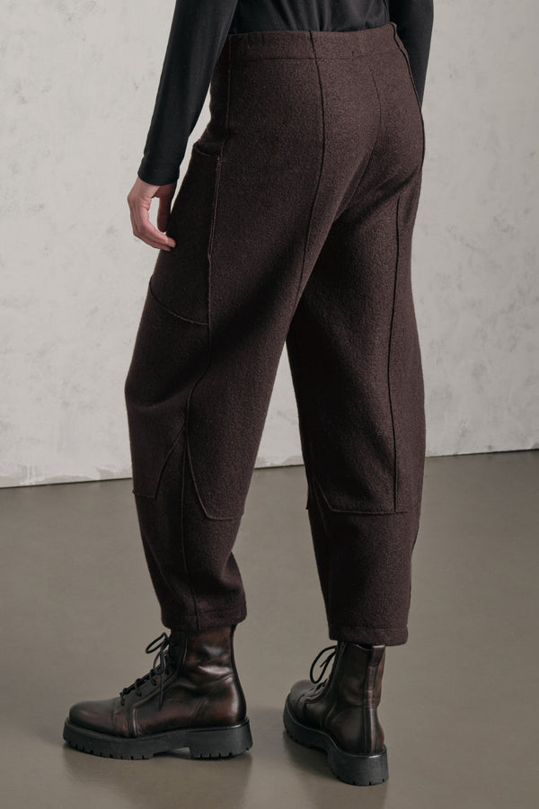 Pantalone ampio in panno di lana | 1019.CFDTREU303.06