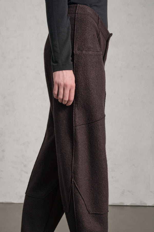 Pantalone ampio in panno di lana | 1019.CFDTREU303.06