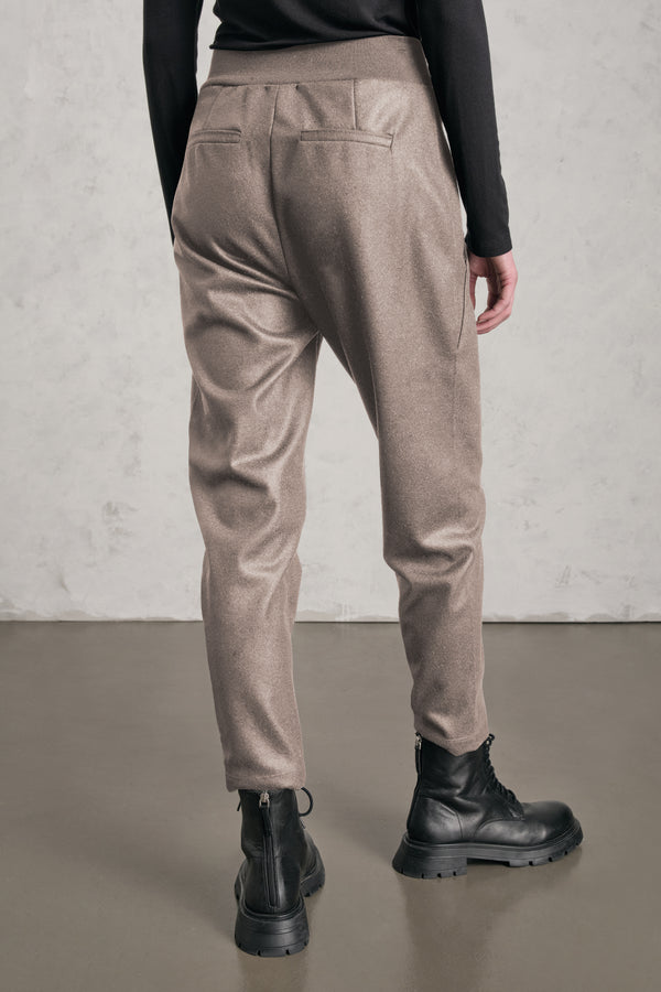 Slim-fit trousers in light wool cloth | 1019.CFDTREV316.31