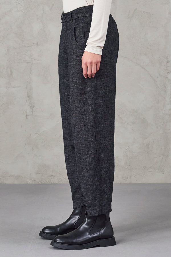 Pantalone comfort fit in misto lana sale e pepe | 1010.CFDTRVA101.13