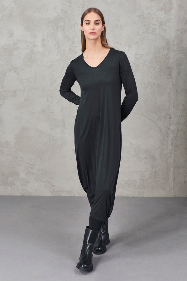 Kleid aus stretch-viskose | 1010.CFDTRVE140.10