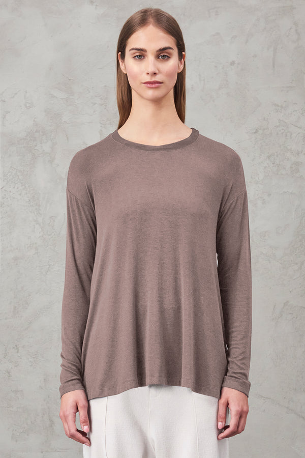 Comfort fit t-shirt in stretch modal jersey | 1010.CFDTRVI183.31
