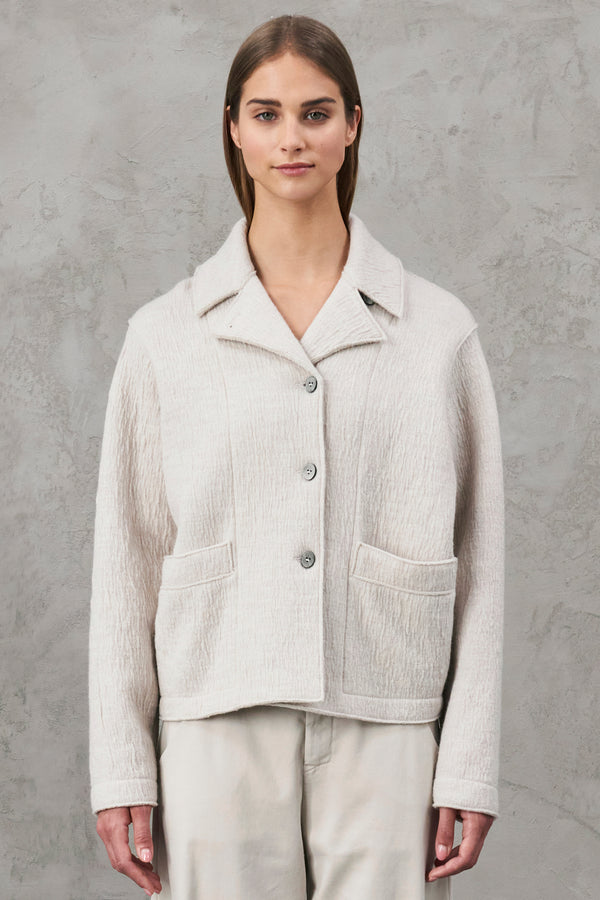 Giaccone comfort fit di lana infeltrita | 1010.CFDTRVX331.01