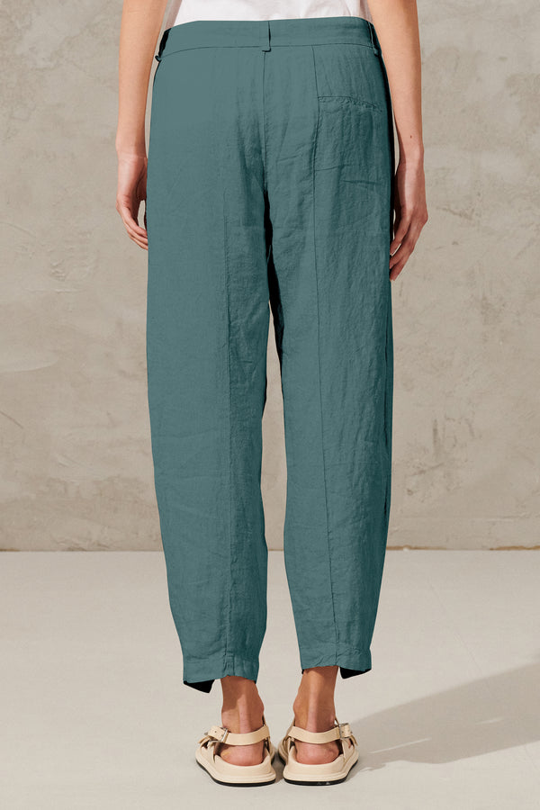 Pantalone comfort fit in lino | 1011.CFDTRWD131.25