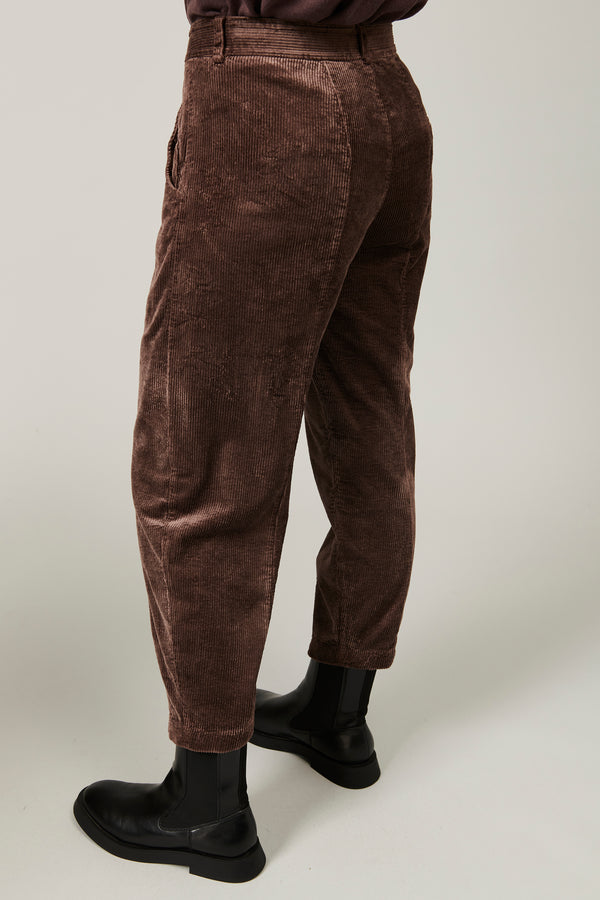 Pantalone comfort fit in velluto a coste di viscosa e cotone stretch | 1013.CFDTRYQ265.26
