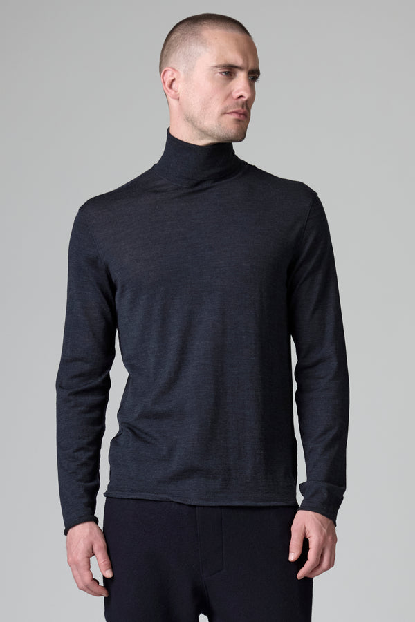 Virgin wool regular-fit turtleneck knit | 1016.CFUTRB11465.U12