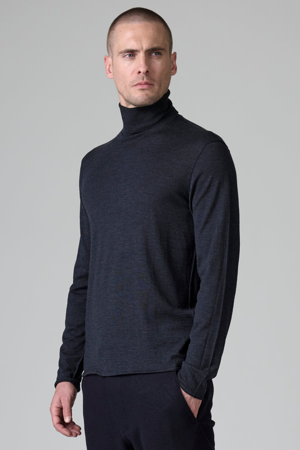 Virgin wool regular-fit turtleneck knit | 1016.CFUTRB11465.U12