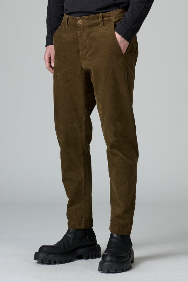 Regular fit chino trousers in pixel effect velour | 1016.CFUTRBC120.U03