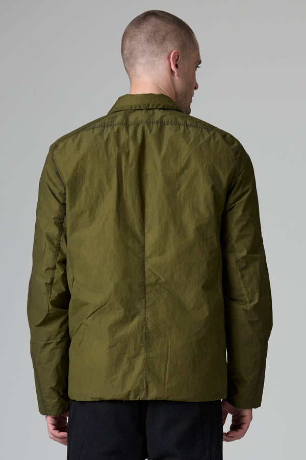 Veste réversible coupe droite avec duvet de canard en coton et polyamide, teinture à froid, déperlante | 1016.CFUTRBO242.U04