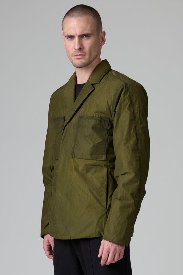 Reversible regular fit jacket duck down padded in cotton and polyamide, cold dyed, water repellent | 1016.CFUTRBO242.U04