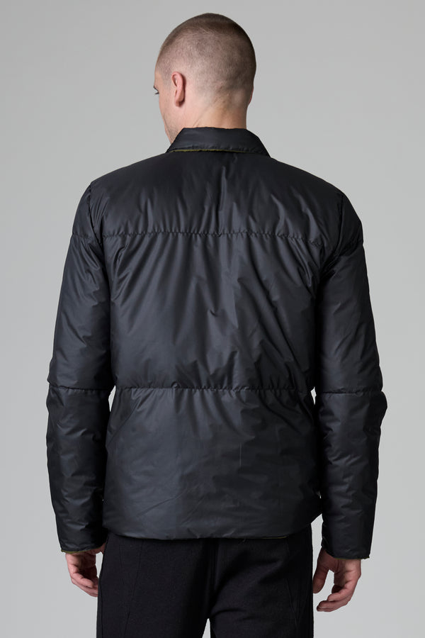 Reversible regular fit jacket duck down padded in cotton and polyamide, cold dyed, water repellent | 1016.CFUTRBO242.U04