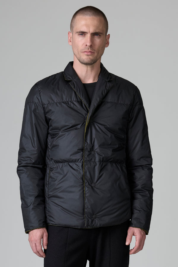 Reversible regular fit jacket duck down padded in cotton and polyamide, cold dyed, water repellent | 1016.CFUTRBO242.U04