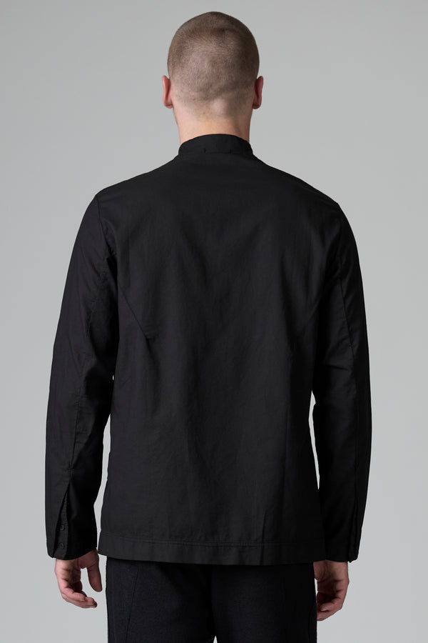 Chemise coupe droite en dobby de coton | 1016.CFUTRBU301.U10