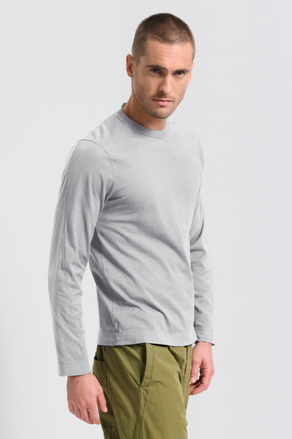 T-shirt in jersey di cotone manica lunga | 1017.CFUTRC1367.U01