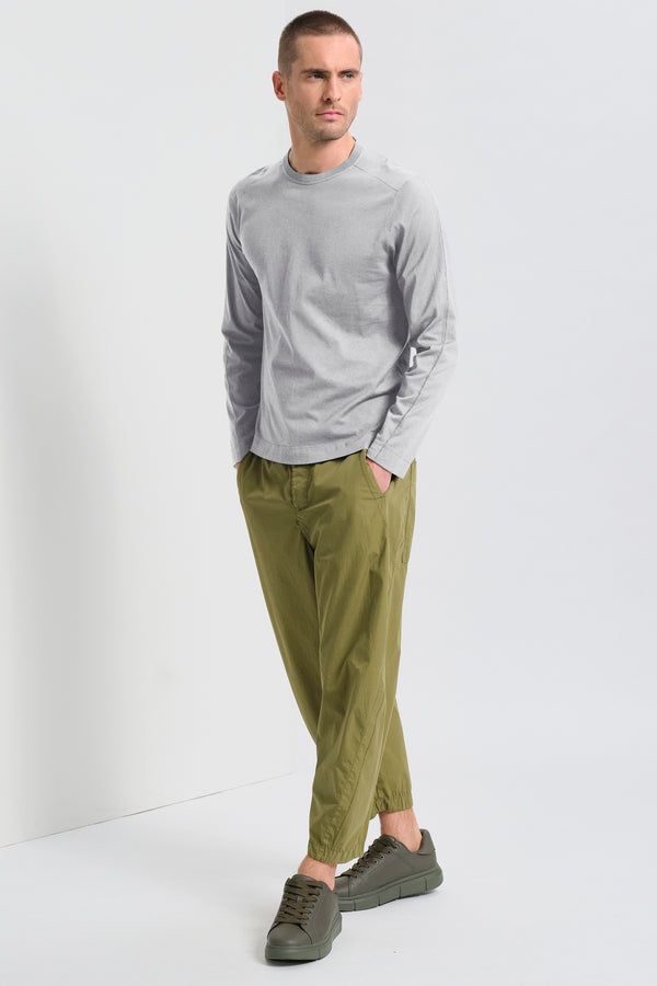 T-shirt in jersey di cotone manica lunga | 1017.CFUTRC1367.U01